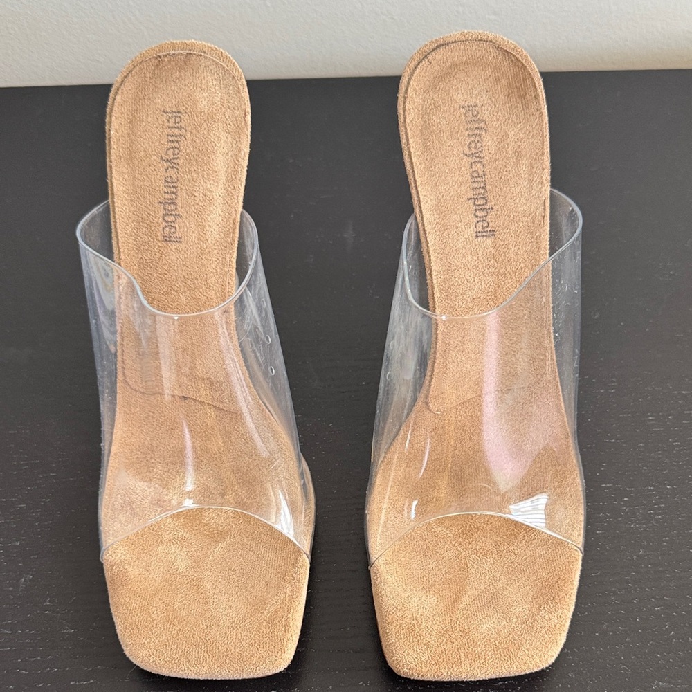Jeffrey Campbell bare nude Women's Mules - Picture 2 of 7